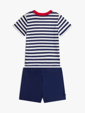 Babies’ Striped T-Shirt & Short Set