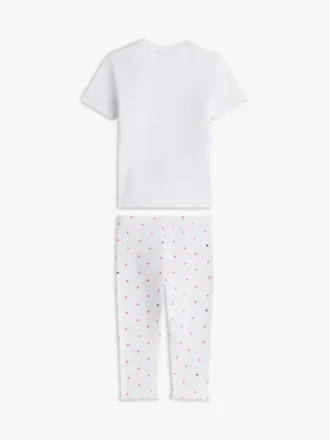 Babies’ T-Shirt & Pointelle Legging Set