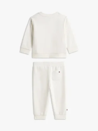 Babies’ Tommy Logo Sweatshirt & Pant Set