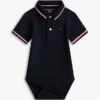 Babies’ Tommy Wicking Polo Onesie Babies’ Tommy Wicking Polo Onesie