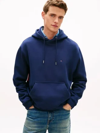 Back Flag Logo Pullover Hoodie