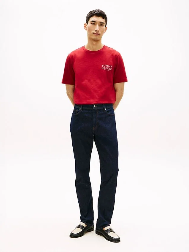 Back Logo Graphic Slub Cotton T-Shirt Back Logo Graphic Slub Cotton T-Shirt