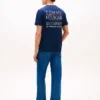 Back Logo Graphic Slub Cotton T-Shirt Back Logo Graphic Slub Cotton T-Shirt