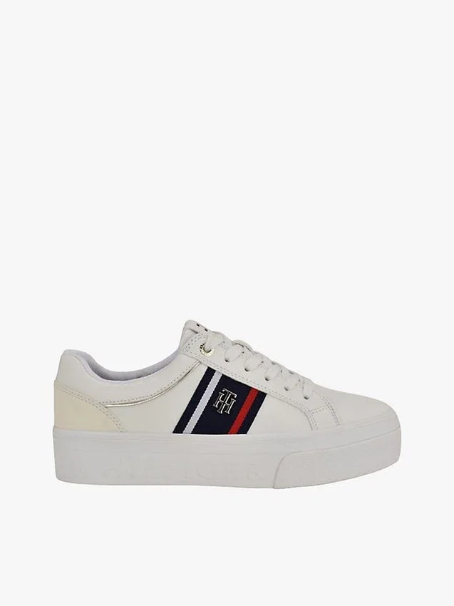 Banner Stripe Cupsole Sneaker Banner Stripe Cupsole Sneaker