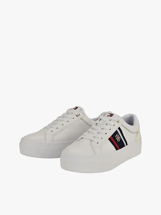 Banner Stripe Cupsole Sneaker Banner Stripe Cupsole Sneaker