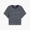 Batwing-Sleeve Crewneck T-Shirt