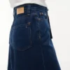 Belted Denim Skirt