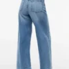 Belted High-Rise Wide Leg Jean