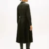 Belted Pleated Twill Shirtdress Belted Pleated Twill Shirtdress