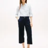 Belted Wide-Leg Chino