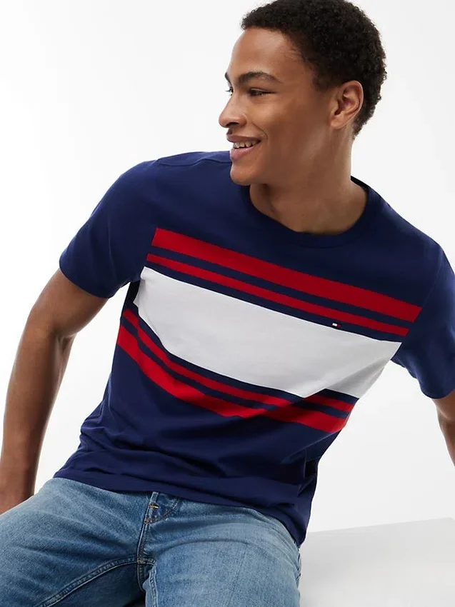 Block Stripe T-Shirt Block Stripe T-Shirt