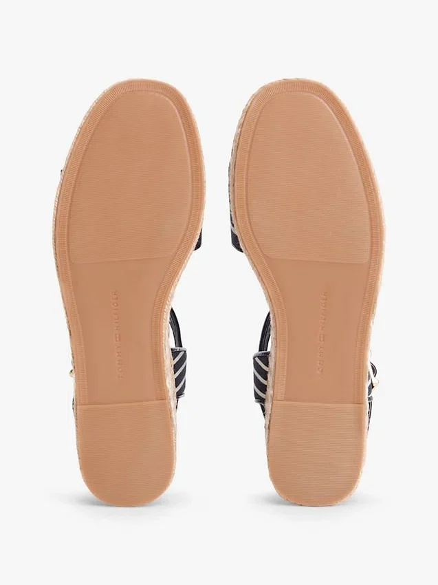 Breton Stripe Platform Wedge Espadrille Breton Stripe Platform Wedge Espadrille