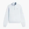 Brushed-Back Quarter-Zip Sweatshirt Brushed-Back Quarter-Zip Sweatshirt