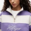 Brushed-Back Quarter-Zip Sweatshirt