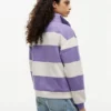 Brushed-Back Quarter-Zip Sweatshirt