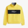 Brushed-Back Quarter-Zip Sweatshirt Brushed-Back Quarter-Zip Sweatshirt