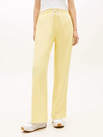 Brushed-Back Wide Leg Sweatpant