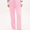 Brushed-Back Wide Leg Sweatpant