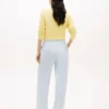 Brushed-Back Wide Leg Sweatpant