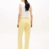 Brushed-Back Wide Leg Sweatpant