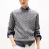 Cable Knit Crewneck Sweater Cable Knit Crewneck Sweater