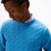 Cable Knit Crewneck Sweater Cable Knit Crewneck Sweater