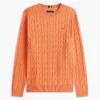 Cable Knit Crewneck Sweater Cable Knit Crewneck Sweater