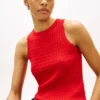 Cable Knit Sweater Tank Cable Knit Sweater Tank