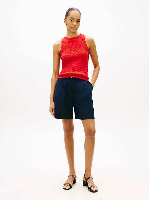 Cable Knit Sweater Tank Cable Knit Sweater Tank