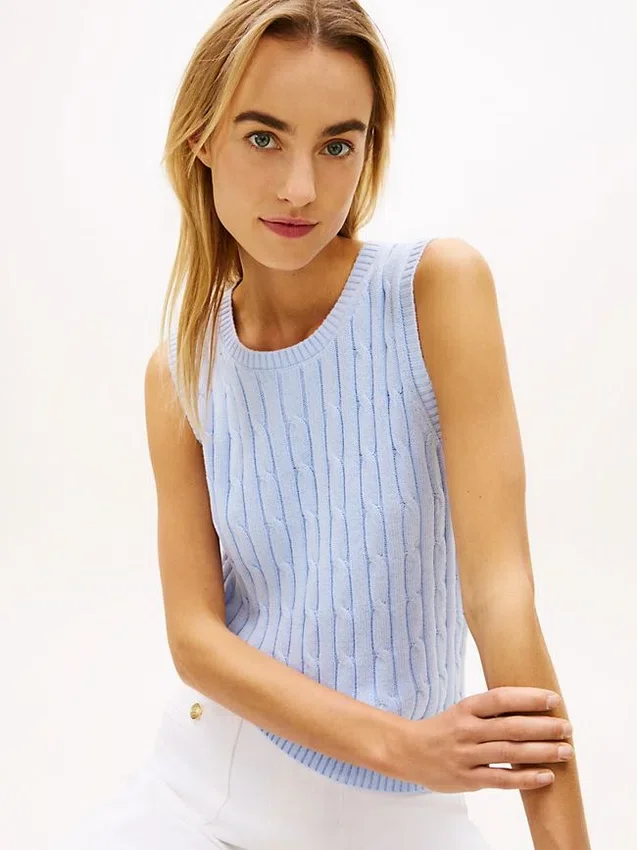 Cable Knit Sweater Vest Cable Knit Sweater Vest