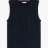 Cable Knit Sweater Vest Cable Knit Sweater Vest