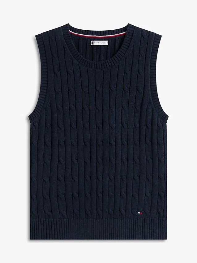 Cable Knit Sweater Vest Cable Knit Sweater Vest