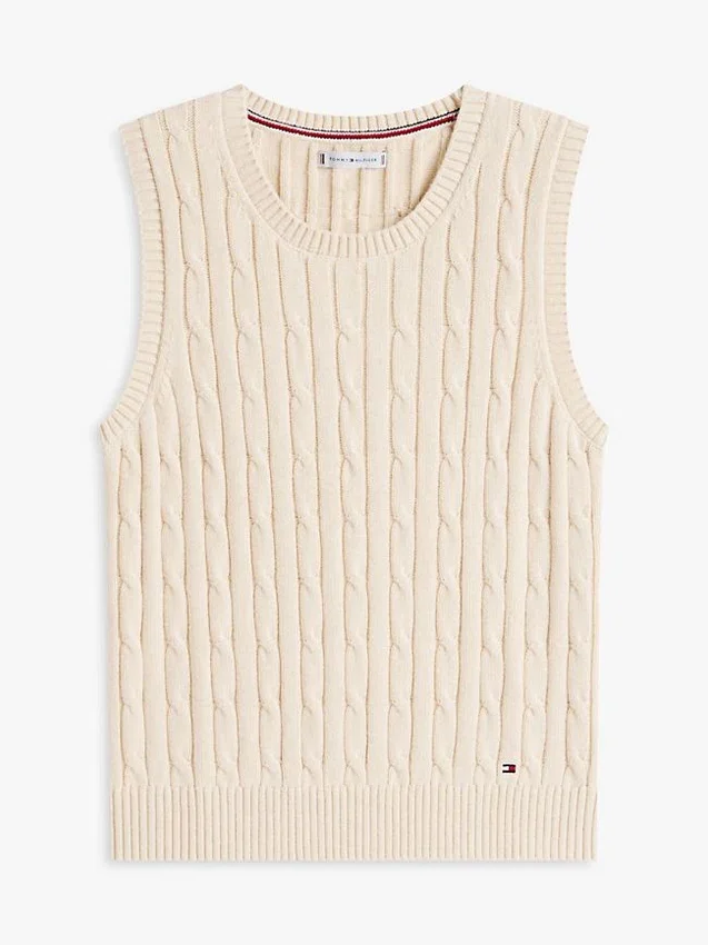 Cable Knit Sweater Vest Cable Knit Sweater Vest