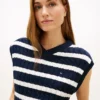 Cable Knit V-Neck Sweater Vest Cable Knit V-Neck Sweater Vest