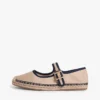 Canvas Mary Jane Espadrille