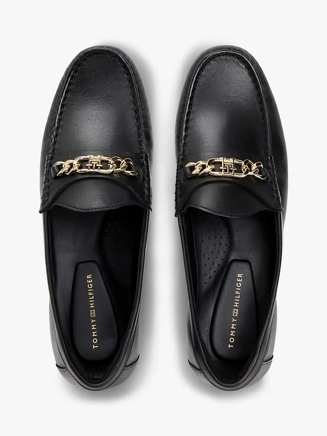 Chain-Link Leather Loafer Chain-Link Leather Loafer