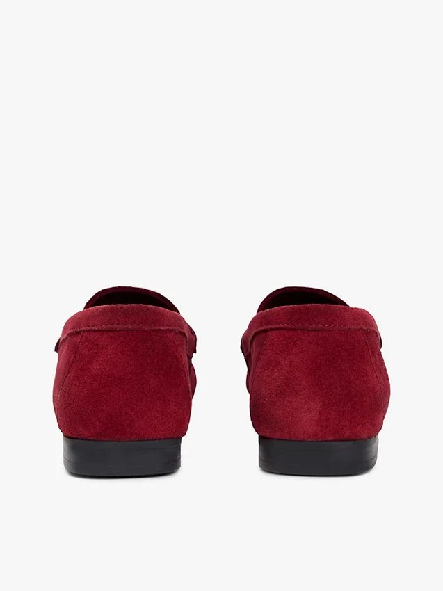 Chain-Link Suede Loafer Chain-Link Suede Loafer