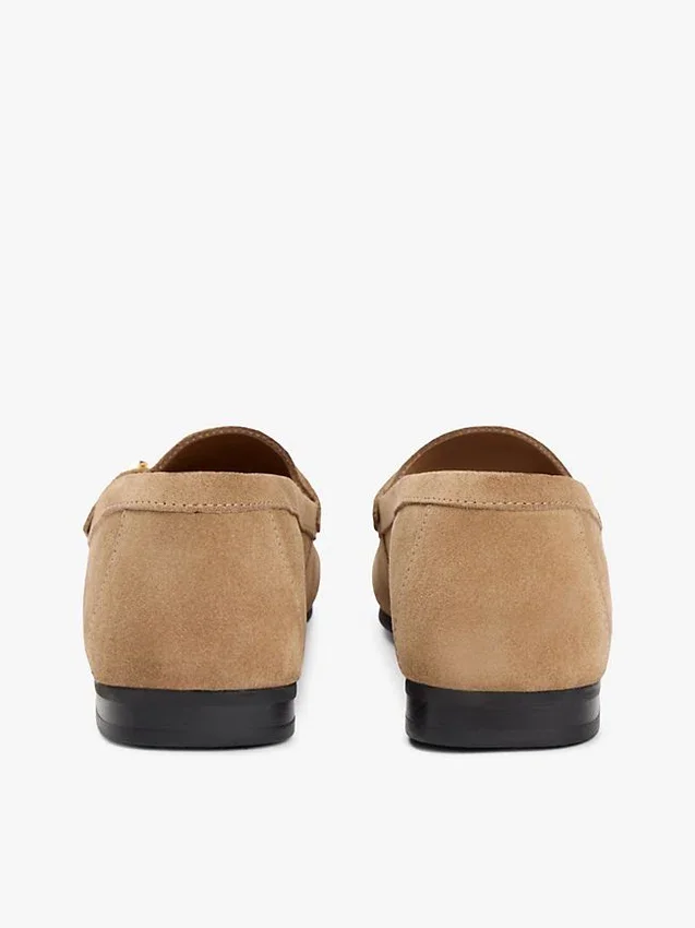 Chain-Link Suede Loafer Chain-Link Suede Loafer