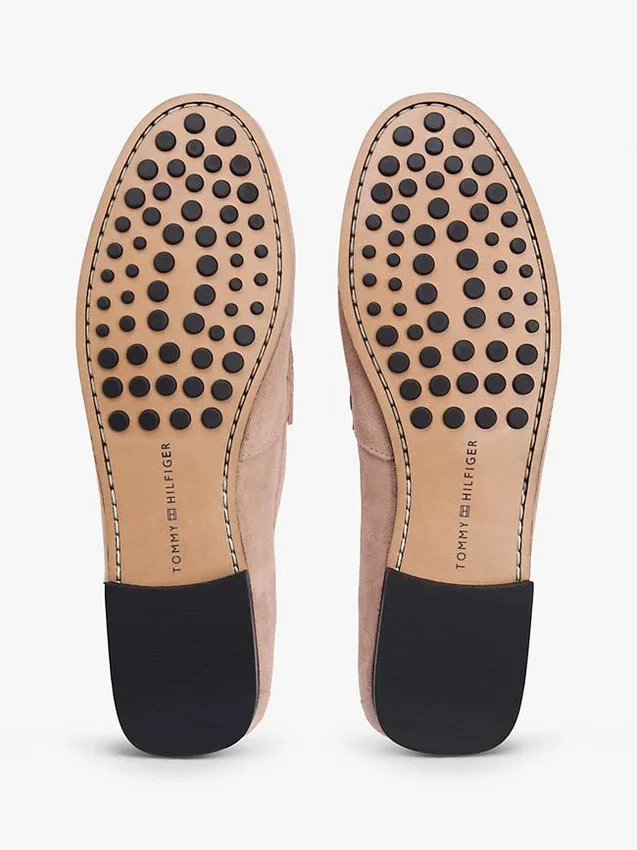 Chain-Link Suede Loafer Chain-Link Suede Loafer