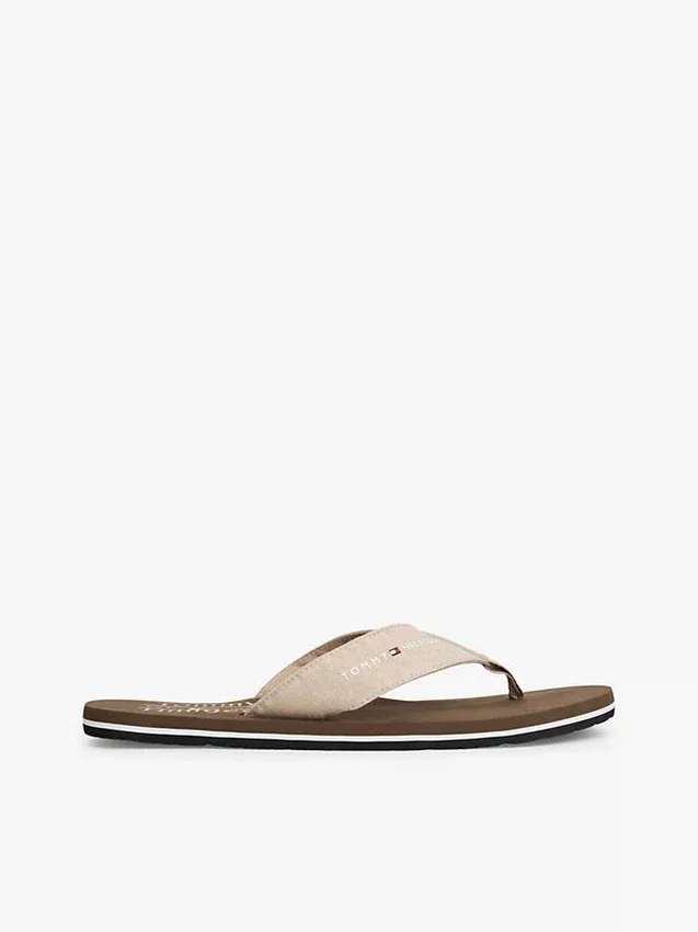Chambray Linen Flip-Flop Chambray Linen Flip-Flop
