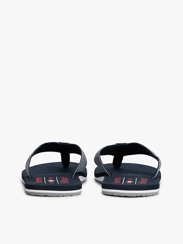 Chambray Linen Flip-Flop Chambray Linen Flip-Flop