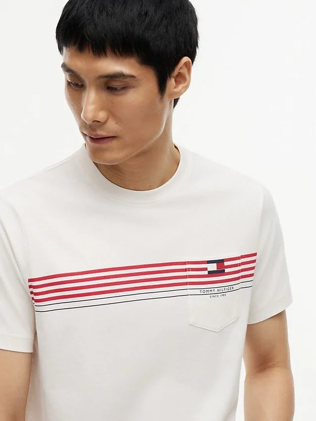Chest Stripe Pocket T-Shirt Chest Stripe Pocket T-Shirt