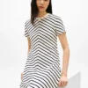 Chevron Stripe Interlock Dress Chevron Stripe Interlock Dress