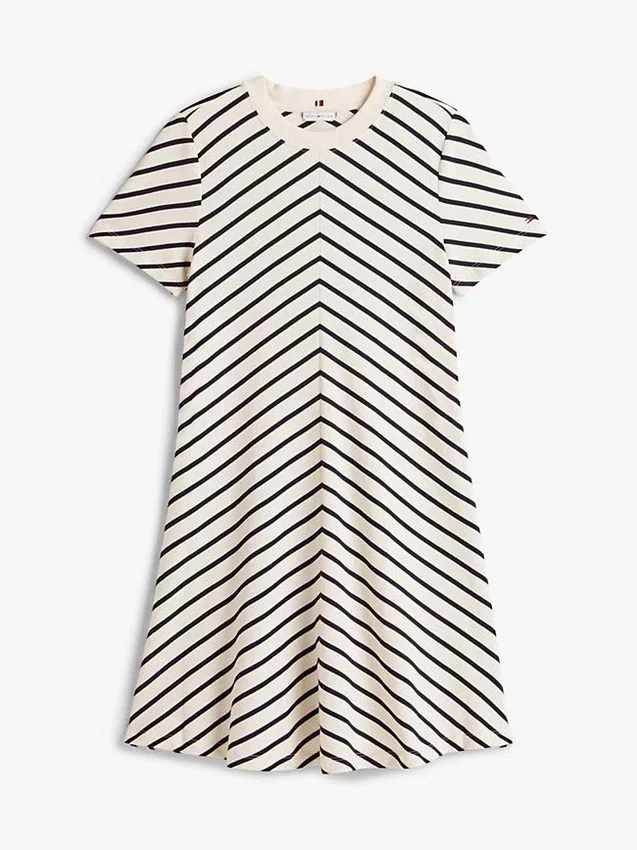 Chevron Stripe Interlock Dress Chevron Stripe Interlock Dress