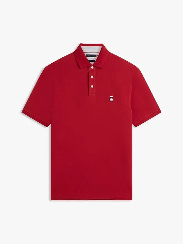 Classic Fit Archive Crest Logo Polo Classic Fit Archive Crest Logo Polo