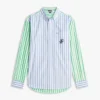 Classic Fit Mix Stripe Paper-Touch Shirt Classic Fit Mix Stripe Paper-Touch Shirt
