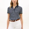 Classic Fit Striped Stretch Pique Polo Classic Fit Striped Stretch Pique Polo