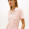 Classic Fit Striped Stretch Pique Polo Classic Fit Striped Stretch Pique Polo