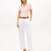 Classic Fit Striped Stretch Pique Polo Classic Fit Striped Stretch Pique Polo