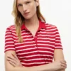 Classic Fit Striped Stretch Pique Polo Classic Fit Striped Stretch Pique Polo